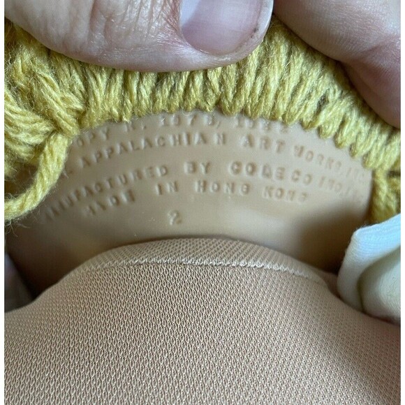 1982 cabbage patch doll Hong Kong Green Eyes Blonde With Sister 2015 EUC - Picture 7 of 14